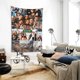 thumbnail image 2 of Tapiz de amigos para dormitorio, estampado artístico para colgar en la pared, pósteres estéticos, tapices de fondo para sala de estar, dormitorio, regalo para fanáticos, 60 x 40 pulgadas, 2 of 8