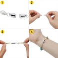 thumbnail image 4 of 10 unids/lote, accesorios de joyería DIY, cierres magnéticos fuertes de Metal con cierre de langosta para collares y pulseras, 4 of 8