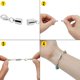 thumbnail image 4 of Accesorios de joyería Nikou 10 piezas cierres magnéticos fuertes de metal con cierre de langosta, 4 of 8