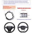 thumbnail image 2 of YISITIAN Bling Elastic Stretch Car Steering Wheel Cover,14.5-15 Inch Crystal Rhinestone Vehicle Steer Wheel Protector,Anti-Slip Diamond Auto Interior Accessories,Universal for Most Cars CJ919-50122, 2 of 6