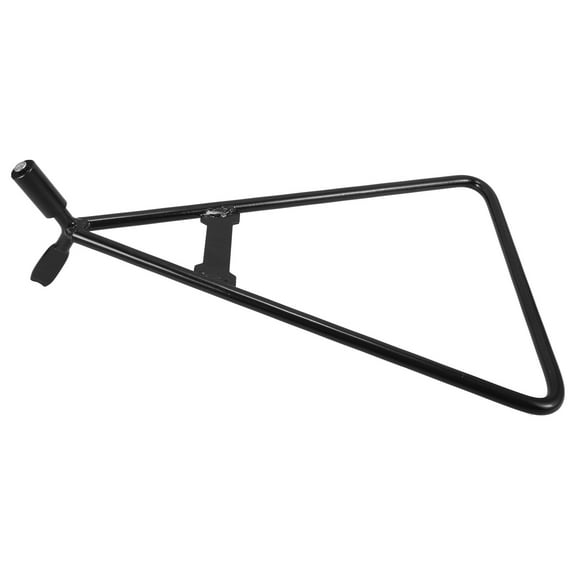 NUOLUX 1Pack Motorcycle Side Stand Foot Iron Black For Parking Solution 39.00X25.00X11.00CM