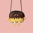 thumbnail image 2 of Ediodpoh Ladies Small Satchel Coin Purse Fashionable Change Cute Creative Coin Purse Gift Idea Messenger Bag With Toast Design B, 2 of 4