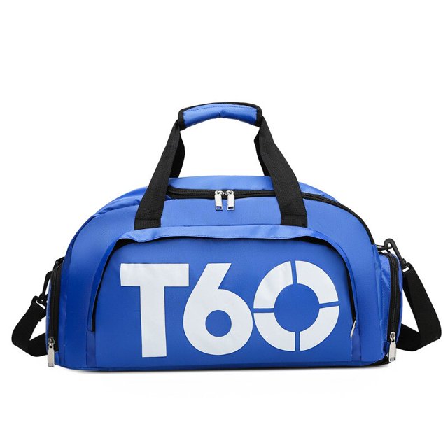 Bolsa de gimnasio impermeable, bolso multifuncional portátil para viaje al aire libre, separación en seco y húmedo, ultraligero, Mochila deportiva para Yoga Fivean unisex