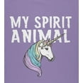 thumbnail image 4 of Old Glory Youth My Spirit Animal Unicorn Short Sleeve Graphic T Shirt, 4 of 6