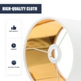 thumbnail image 3 of UPGRATOR Cloth Lamp Shade Cover Dust Protection Modern Design for Home 1Pack, 3 of 5