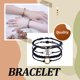 thumbnail image 3 of Qarigey tejida con cadena de cuerda, muñequera multiusos, accesorios personalizados a prueba de herrumbre para mujer, Kit de joyería Ropa, zapatos y accesorios Miscelánea Tipo 1, 3 of 6