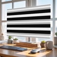 Black Grey Stripe TV Dust Cover,Stretchable TV Screen Desktop Computer ...