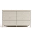 thumbnail image 3 of Storkcraft Alpine 6 Drawer Nursery Double Dresser, Frosted Oat, 3 of 11