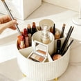 thumbnail image 6 of Dianli Makeup Organizer Desktop Rotating Makeup Brush Organizer Cosmetic Container 360 Degree Swivel Eyeshadow Brush Lipstick Pen Storage For Dresser Vanity Bathroom Counter Brush Holder Organizer, 6 of 7