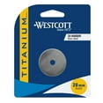 thumbnail image 4 of Westcott 28mm Rotary Fabric Cutter Replacement Blade for Sewing, Titanium Bonded, Craft & Sewing Tool, 1-Count, 4 of 9