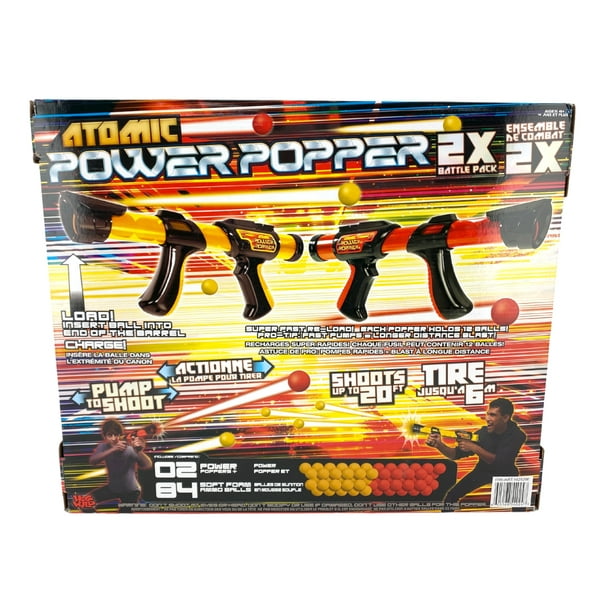 Hog Wild Power Poppers 2 Piece Battle Pack Shoots up to 20 Feet