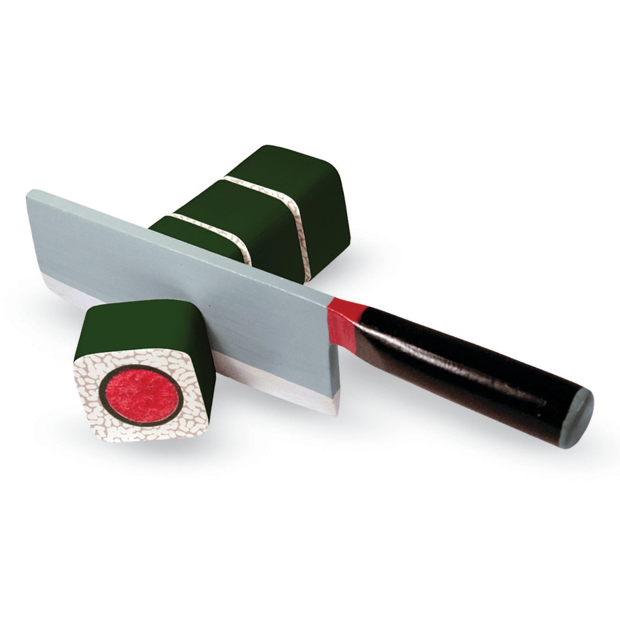 wooden sushi toy set