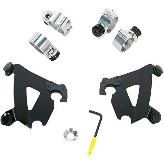 Memphis Shades Trigger-Lock Mounting Kit (Black/Cafe Fairing) for 09-19 Har