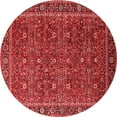 thumbnail image 1 of Ahgly Company Indoor Round Oriental Red Traditional Area Rugs, 3' Round, 1 of 4