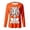 Orange-B, variant on Boys Halloween Tshirts Long Sleeve Crewneck Skeleton Print Top Skeleton Halloween Party Clothes Girl for Halloween Size 3-14 Years