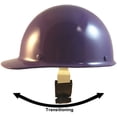 thumbnail image 2 of MSA Skull Guard Hard Hat - Fiberglass Cap Style With Swing Suspension - Custom Purple Color, 2 of 4