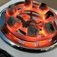 thumbnail image 2 of Plaque de Cuisson Électrique Simple, Compacte et Portable, Température Réglable, 1000w, Noir & Sta, 2 of 5