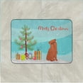 thumbnail image 3 of Brussels Griffon Christmas Tree Machine Washable Memory Foam Mat, 3 of 4