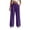 *Purple, variant on VBVC Women's Drawstring Pleated Sweatpants , Baggy Wide Leg Pants For Women , Ladies' Casual Lounge Trousers with Pockets, S-2XL