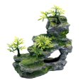 thumbnail image 2 of Adorno de piedra Artificial con vista a la montaña, cueva de rocas de piedra con vista a la montaña para acuario, decoración artesanal con vista a la, 2 of 8