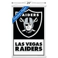 thumbnail image 3 of NFL Las Vegas Raiders - Logo 21 Wall Poster with Wooden Magnetic Frame, 22.375" x 34", 3 of 5