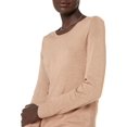 thumbnail image 4 of walmart Essentials Womens Lightweight Crewneck Sweater, 4 of 7