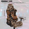 thumbnail image 7 of KUIFORTI Deer Head Gaming Chair Seat Cover Gamer Chair Cover with Armrest Cover Dust Protection Comfortable Anti Scratch Pet Resistant Guard for Office Computer Racing Seats, 7 of 7