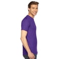 thumbnail image 3 of American Apparel Unisex Fine Jersey Short-Sleeve T-Shirt Purple M, 3 of 3