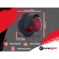 thumbnail image 2 of Plafones Tipo Botón TUNELIGHT-RENOVATIO 2 Leds Rojos Redondos 20 Piezas, 2 of 7