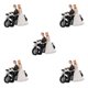 thumbnail image 1 of Wosthever Boda novia novio pareja motocicleta resina estatuilla pastel decoración Type2 NO2, 1 of 1
