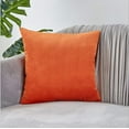 thumbnail image 6 of Set of 2 Velvet Solid Colors Throw Pillow Covers (With or Without Inserts), 6 of 11