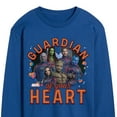 thumbnail image 3 of Marvel Guardians of the Galaxy - Guardian Of Your Heart Valentine - Men's Long Sleeve Graphic T-Shirt, 3 of 5