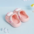 thumbnail image 4 of Drecage Toddler Boys Girls Cute Bunny Clogs Kids Lightweight Garden Clogs Summer Beach Pool Sandals, 4 of 6