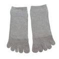 thumbnail image 1 of Calcetines Deportivos de Tobillo Sunnimix de Dedos Separados Transpirable par Gris claro, 1 of 8