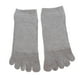 thumbnail image 1 of Calcetines con Punta para Hombre Macarena Calcetines cinco dedos Tobillo Gris, 1 of 8