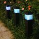 thumbnail image 5 of Gwong Electrónica Luz de césped Inteligente impermeable resistente al sol Solar Powered Square Lámpara de escalera para jardín, 5 of 6
