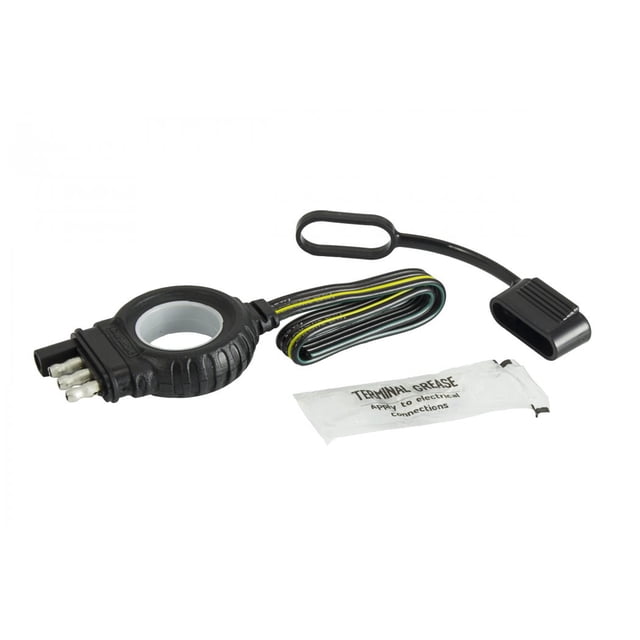 Hopkins MFG Trailer Wiring Circuit Tester 48114 Fits 4 Flat; Test Left/Right Turn/Brake And Taillight; Indicator Light; Trailer End; 12 Inch Length