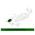 thumbnail image 2 of New Genuine BMW Hazard Warning Switch (1996-2002) OE 61311374220, 2 of 10