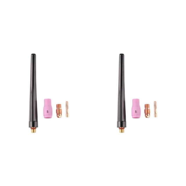 Accesorios de soplete de soldadura TIG Eigraketly 4 Piezas Boquilla para WP 17 18 26 Tipo 1