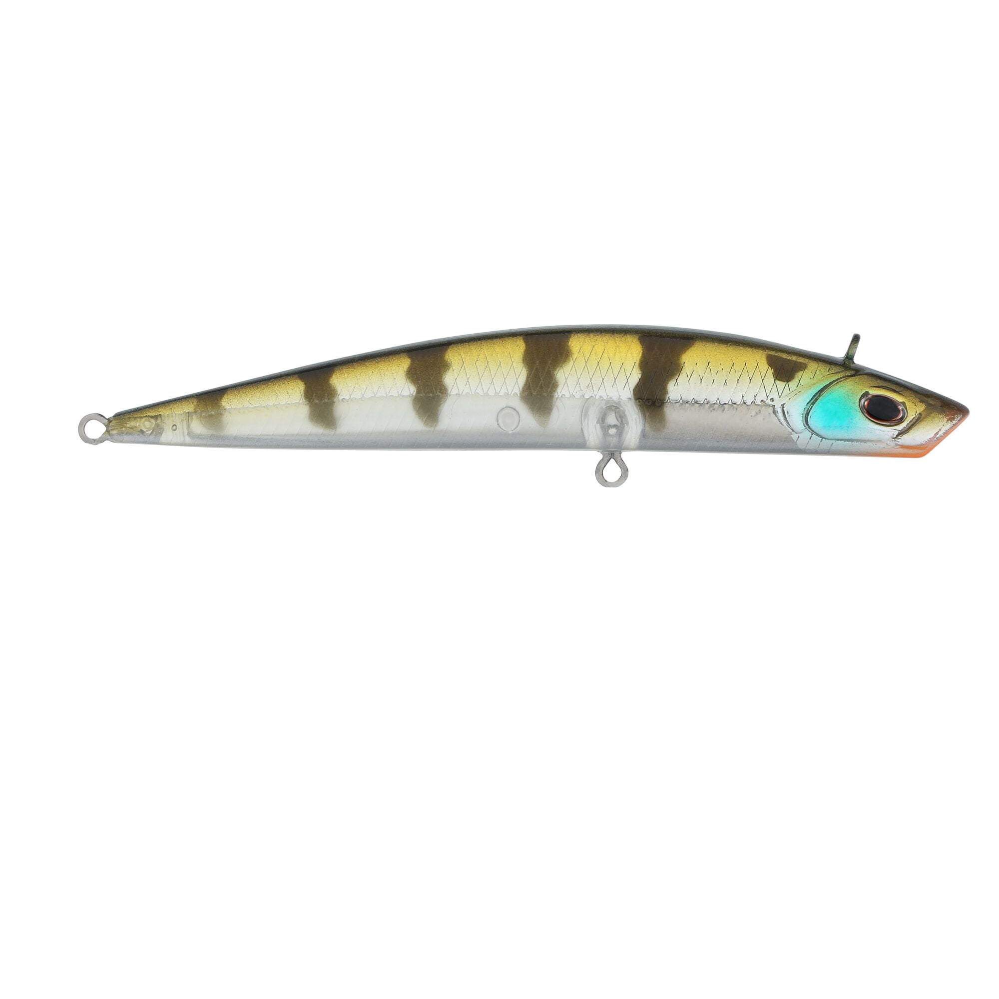 Berkley Finisher, 3.5 in, Glide Baits, Ghost Chrome Gill (1 Count)