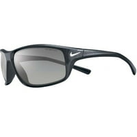 Nike 100% UV Men's Adrenaline Stealth Grey Wrap Sunglasses with Max Optics Lens
