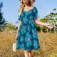 thumbnail image 4 of Peter Rabbit Vestido de manga corta vestidos para mujer vestido de noche mujer, 4 of 7