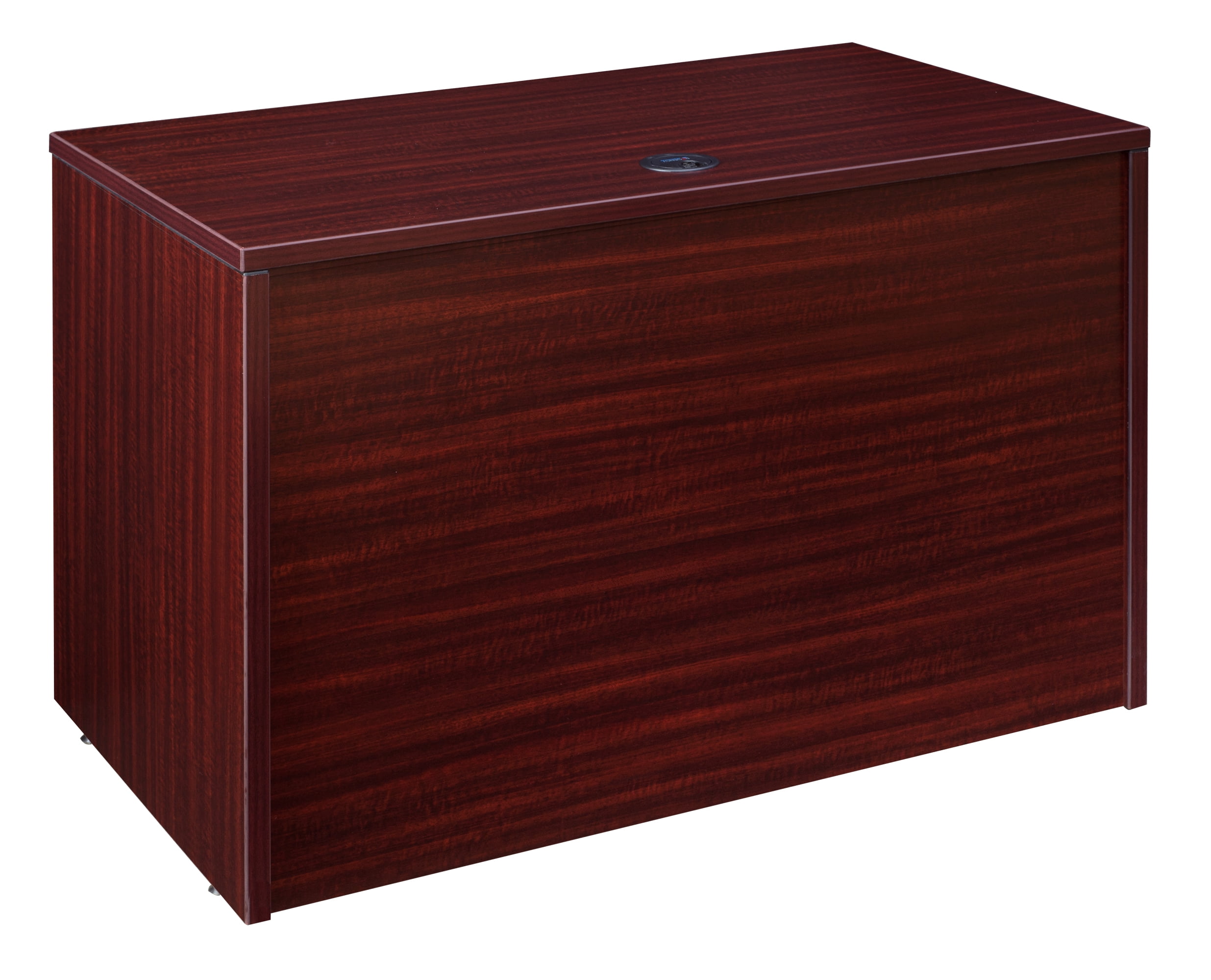 Regency Legacy 42" Single Pedestal Desk,Mahogany LSP4224MH