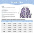 thumbnail image 5 of Kids Zip Up Hoodie for Boys Girls Toddler - Purple Daisies Flowers Lightweight Long Sleeve 18M Boys Girl Clothes, Sun Protection Windproof Jackets Hoodie Sweatshirt, 5 of 7