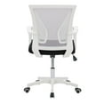 thumbnail image 2 of CorLiving Cooper Ergonomic Mesh Back Adjustable Height Adult Office Chair with Wheels, Grey/White/Black, 2 of 9