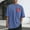 Blue, variant on EchfiProm Purple Graphic Tees for Men Valentine Shirts Cotton Short Sleeve Heart Basic Graphic Big and Tall Mens Tops XL