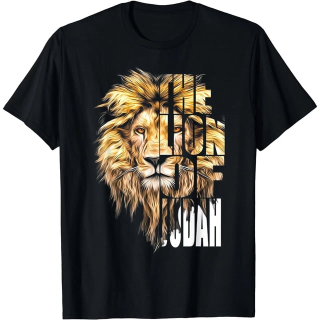 Camiseta de Mujer Jesús León de Judá - Regalo Cristiano