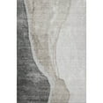 thumbnail image 2 of Addison Rugs Mayfield Washable Transitional Abstract Charcoal Rectangle Rug, 9' x 12', 2 of 6