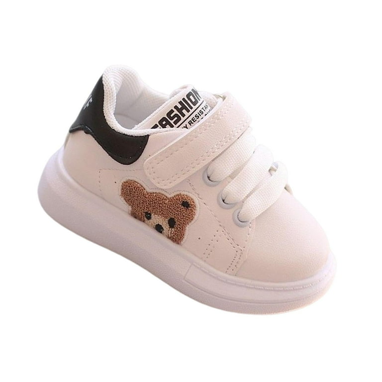 Breathable Infant Sneakers Flats Lightweight Crib Trainers Soft Anti Skid Walking Shoes for Baby Boys Girls Unisex Child Toddlers Kids Black 14cm