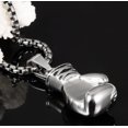 thumbnail image 4 of Pendentif Chaîne Gant de Boxe Punk en Acier Inoxydable pour Hommes et Femmes, Argent (Hommes), 4 of 5
